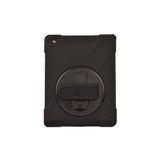 HEPTEKİLETİŞİM iPad Air 1/2, iPad 5./6. Nesil 9.7 inç ile Uyumlu Askılı Standlı Tank Kılıf, Siyah