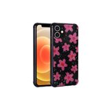 HEPTEKİLETİŞİM iPhone 11 ile Uyumlu Kılıf, Simli Desenli, Köşe Kamera Korumalı, Darbe Emici Silikon Kapak, Çiçek Deseni