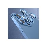 HEPTEKİLETİŞİM iPhone 13 Pro ile Uyumlu Kamera Lens Koruyucu, Tempered Cam, Mavi