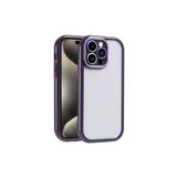 Heptekiletişim İphone 15 Pro Max Kılıf Kamera Korumalı Renkli Kenar Ve Çerçeve Tasarımlı Hptk Vitamin Kapak-Derin M