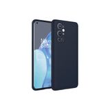 HEPTEKİLETİŞİM OnePlus 9 Pro ile Uyumlu Kılıf, Kadife İç Yüzey, Yumuşak Dokulu, Kamera Korumalı, Silikon Kapak, Lacivert