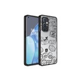 HEPTEKİLETİŞİM OnePlus 9 Pro Kılıf, Aynalı Desenli, Kamera Korumalı, Parlak Renkli Sert Kapak