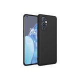 HEPTEKİLETİŞİM OnePlus 9 Pro Kılıf, Kadife İç Yüzey, Yumuşak Dokulu, Kamera Korumalı, Silikon Kapak, Siyah