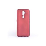 HEPTEKİLETİŞİM Oppo A5 2020 ile Uyumlu Kılıf, Yumuşak Dokulu, Esnek, İnce, Mat, Silikon, Mürdüm
