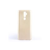 HEPTEKİLETİŞİM Oppo A9 2020 ile Uyumlu Kılıf, Yumuşak Dokulu, Silikon, Gold