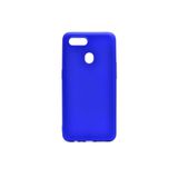 HEPTEKİLETİŞİM Oppo AX7 ile Uyumlu Kılıf, Yumuşak Dokulu, Esnek, İnce, Mat, Silikon, Saks Mavi