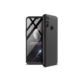 HEPTEKİLETİŞİM Realme 5i ile Uyumlu 360 Tam Koruma Kılıf, Sert Mika Kapak, Siyah