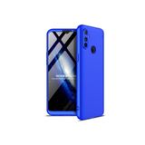 HEPTEKİLETİŞİM Realme 6i ile Uyumlu Kılıf, 360 Tam Koruma, Ön ve Arka Sert Mika Kapak, Mavi