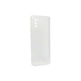 HEPTEKİLETİŞİM Samsung Galaxy A02s ile Uyumlu Antishock Darbe Emici Kamera Korumalı Yumuşak Şeffaf Silikon Kılıf