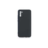 HEPTEKİLETİŞİM Samsung Galaxy A02s ile Uyumlu Kılıf, Kadife İç Yüzey, Yumuşak Dokulu, Kamera Korumalı, Silikon Kapak, Siyah