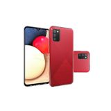 HEPTEKİLETİŞİM Samsung Galaxy A02s ile Uyumlu Şeffaf Kılıf, Yumuşak Ince Tasarımlı Kapak