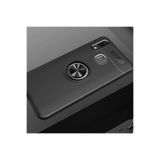 HEPTEKİLETİŞİM Samsung Galaxy A10s ile Uyumlu Kılıf, Yüzüklü Standlı, Mıknatıslı, Siyah