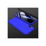 HEPTEKİLETİŞİM Samsung Galaxy A20s ile Uyumlu Kılıf, 360 Tam Koruma, Ön ve Arka Sert Mika Kapak, Mavi