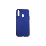 HEPTEKİLETİŞİM Samsung Galaxy A20s ile Uyumlu Kılıf, Yumuşak Dokulu, Esnek Silikon, Mat, Saks Mavi