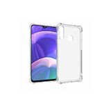 HEPTEKİLETİŞİM Samsung Galaxy A20s ile Uyumlu Şeffaf Kılıf, Köşelerde Darbelere Karşı Ultra Kalınlık, Antishock