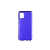 Heptekiletişim Samsung Galaxy A31 Kapak Yumuşak Dokulu Soft Esnek Ince Mat Renkli Silikon Kılıf-Premier-Saks Mavi