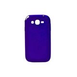 Heptekiletişim Samsung Galaxy Grand Duos I9082 Kapak Dokulu Soft Mat Renkli Silikon Kılıf-Premier-Saks Mavi