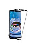 HEPTEKİLETİŞİM Samsung Galaxy S8 ile Uyumlu Tam Kaplayan Esnek PET Ekran Koruyucu, Siyah