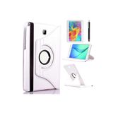 HEPTEKİLETİŞİM Samsung Galaxy Tab A 10.1 T580 T583 T585 ile Uyumlu Dönebilen Standlı Tablet Kılıfı, Beyaz