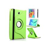 HEPTEKİLETİŞİM Samsung Galaxy Tab A 9.7 SM-T550 T552 T555 ile Uyumlu Dönebilen Standlı Tablet Kılıfı, Yeşil