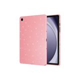 HEPTEKİLETİŞİM Samsung Galaxy Tab S9 FE ile Uyumlu Simli Tablet Kılıfı, Pembe