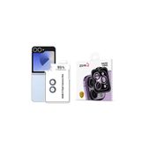 HEPTEKİLETİŞİM Samsung Galaxy Z Flip 6 Safir Lens Koruyucu, Kolay Takma Aparatlı, Mavi