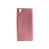 HEPTEKİLETİŞİM Sony Xperia L1 ile Uyumlu Kılıf, Yumuşak Dokulu, Esnek, İnce, Mat, Silikon, Rose Gold