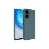 HEPTEKİLETİŞİM Tecno Camon 19 Pro ile Uyumlu Kılıf, Kadife İç Yüzey, Yumuşak Dokulu, Kamera Korumalı, Koyu Yeşil