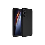HEPTEKİLETİŞİM Tecno Pova Neo 2 ile Uyumlu Kılıf, Kadife İç Yüzey, Yumuşak Dokulu, Kamera Korumalı Kapak, Siyah