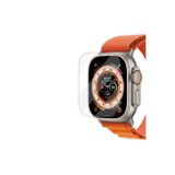 HEPTEKİLETİŞİM Watch Ultra 49mm Akıllı Saat Cam Ekran Koruyucu, Şeffaf