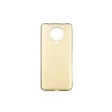 Heptekiletişim Xiaomi Poco F2 Pro Kapak Yumuşak Dokulu Soft Esnek Ince Mat Renkli Silikon Kılıf-Premier-Gold