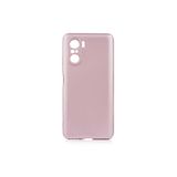 HEPTEKİLETİŞİM Xiaomi Poco F3 ile Uyumlu Yumuşak Dokulu, Esnek, İnce Mat Silikon Kılıf, Rose Gold