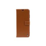 HEPTEKİLETİŞİM Xiaomi Poco M4 Pro 4G ile Uyumlu Kapaklı Cüzdan Kılıf, PU Deri, Standlı, Kartlıklı, Kahverengi