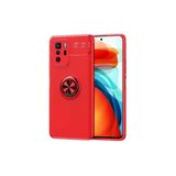 HEPTEKİLETİŞİM Xiaomi Poco X3 GT ile Uyumlu Kılıf, Yüzüklü Standlı, Mıknatıslı, Kamera Çıkıntılı, Kırmızı