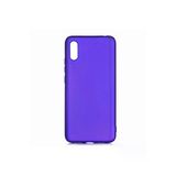 Heptekiletişim Xiaomi Redmi 9A Kapak Yumuşak Dokulu Soft Esnek Ince Mat Renkli Silikon Kılıf-Premier-Saks Mavi