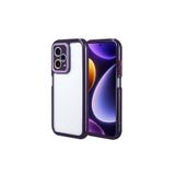HEPTEKİLETİŞİM Xiaomi Redmi Note 12 Pro Plus 5G ile Uyumlu Kılıf, Kamera Korumalı Kenar Çerçeve Tasarımlı Kapak, Derin Mor