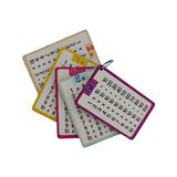 heptex Ahşap Çarpım Tablosu - 20 x 25 - Mantar Pano - Çoklu