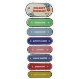 heptex Ahşap Nezaket Ifadeleri Panosu 34x90 cm Öğrencilere Yönelik Uzun Süreli Kullanım için Tasarlanmış