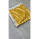 heptrend Leke Tutmaz Küçük Puantiye Desenli Sofra Bezi, Piknik Örtüsü, Masa Örtüsü 140x175 Ölçü