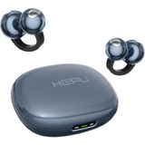 Hepu AB01S Kablosuz Bluetooth Kulaklık Hd Ses Bluetooth 6.0 Küpe Tasarım - Siyah