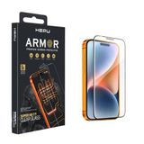 Hepu Armor Premium Apple Iphone Ekran Koruyucu 9H iphone 17/iphone/16 iphone 15/iphone 14/13/12/11 Tüm modeller İçin HD Ekran Koruyucu Darbelere Karşı Dayanıklı Temperli Cam (IPHONE 12/12 PRO)