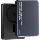 Hepu HP-237 10.000 Mah Magsafe Kablosuz Powerbank – 15W Kablosuz + 22W Pd Hızlı Şarj - Siyah