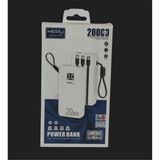 Hepu HP-246 20.000MAH Type-C,lightining,usb Powerbank LED Gösterge - Beyaz