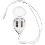 Hepu HP-658 Tws Kablosuz Kulak Içi Bluetooth Kulaklık Şeffaf Tasarım - Beyaz