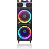 Hepu HP-928 Valiz Party Box Kablosuz Hoparlör - Speaker - Siyah