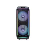 HEPU HP 941 Taşınabilir 160 w rms Bluetooth Parti Hoparlörü 2 * 15 İnc Woofer Extra Bass Karaoke Mikrofon