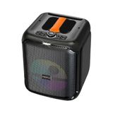 Hepu HP-975 Partybox Hoparlör – 15W Güç, 8” Woofer, Rgb Işık Efektleri, Kablosuz Mikrofonlu, Taşınabilir Tasarım