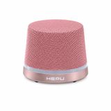 HEPU HP-MS01P Manyetik Bluetooth Hoparlör Telefon Standlı Kablosuz Hoparlör Bluetooth 5.3 TWS Stereo, 360° Ses Efekti, RGB LED Işıklı Type-C Şarjlı Taşınabilir Hoparlör Pembe