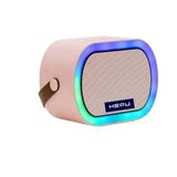 Hepu HP-S09 10 W Taşınabilir Kablosuz Pembe Bluetooth Hoparlör