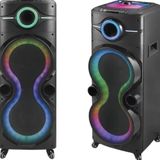 Hepu HP922 Siyah Taşınabilir Şarjlı Rgb Bluetooth Hoparlör